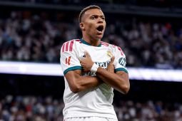 Mbappe hattrick, Real Madrid atasi Real Sociedad 4-1