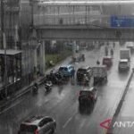 Sejumlah kota besar di Indonesia diperkirakan hujan hari ini