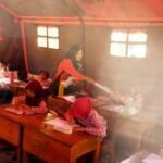 Pemkab Tulungagung bangun tenda untuk kelas darurat siswa SDN Wonorejo