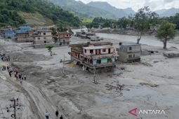 Sedikitnya 10.000 keluarga kehilangan rumah pascabanjir bandang Nepal