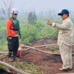 Prabowo susuri karhutla di Kubu Raya, pastikan penanganan optimal