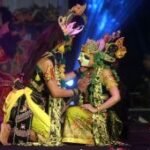 Pergelaran wayang topeng malangan Asmarandhana