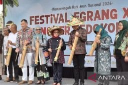 Menteri PPPA: Festival Egrang perkuat komitmen ruang aman anak Jember