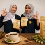Mahasiswa Unej mengolah sayuran okra menjadi kopi