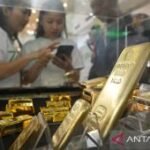 Harga emas Galeri24-Antam-UBS di Pegadaian Kamis ini kompak menguat