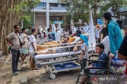 Total korban jiwa gempa bumi M7,7 capai 47 jiwa