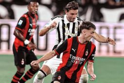 Juventus paksa AC Milan bermain imbang 1-1