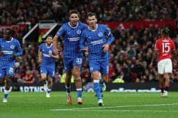 MU kalah 2-3 atas Brighton