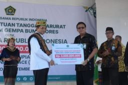 Menag salurkan bantuan Rp3 miliar untuk korban gempa di NTT