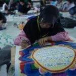Lomba seni kaligrafi di Tulungagung