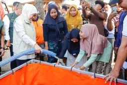Jatim salurkan air bersih bagi 19.837 warga kekeringan di Pasuruan