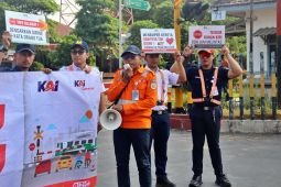 PT KAI gencarkan sosialisasi keselamatan di Jombang