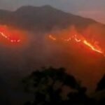 Luas kebakaran lahan di Gunung Rinjani capai 589 hektare