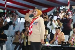 Khofifah optimistis Pramuka Jatim jadi penggerak ketahanan pangan