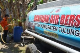 BPBD Tulungagungsalurkan 340 ribu liter air bersih untuk 11 desa kekeringan