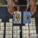 Harga emas Galeri24, Antam, dan UBS di Pegadaian Sabtu ini menurun