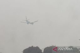 Puluhan penerbangan di Supadio ditunda akibat asap karhutla