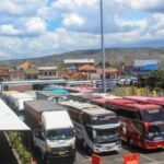 Kemacetan arus lalu lintas ke Pelabuhan Ketapang berangsur berkurang