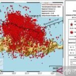 Gempa susulan magnitudo 7,7 Flores capai 13.863 kali