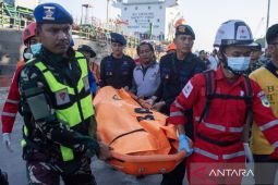 Satu jasad korban kecelakaan KM Virgo Transport 8 tiba di Banjarmasin