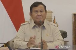 Prabowo pantau perkembangan penanganan bencana untuk kesiapsiagaan