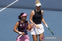 Aldila Sutjiadi kalah di perempat final ganda US Open