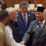 Prabowo berbincang hangat dengan Modi, Putin dan Xi di BRICS