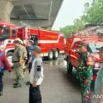 Mobil damkar tabrak enam kendaraan di Cakung Jaktim