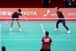 Beregu putri pastikan raih medali bulu tangkis di Asian Games