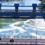 Menjaga air sebelum keran