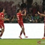 Oratmangoen bawa Indonesia ungguli Singapura 1-0 di babak pertama