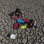 Waduk Sumberkepuh di Nganjuk mengering