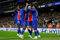 PSG hajar Manchester City 4-2 di Etihad