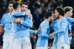 Adu penalti, Manchester City kalahkan Brighton