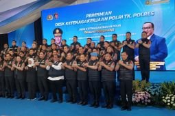 Kapolri resmikan Desk Ketenagakerjaan di 14 polda dan 35 polres