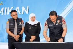 Pemprov Jatim dukung penguatan Desk Ketenagakerjaan Polri