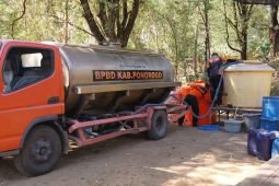BPBD Ponorogo lanjutkan distribusi air bersih bagi 653 KK