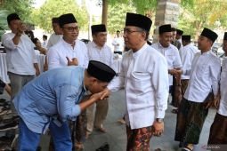 Silaturahmi kiai sepuh di Lirboyo Kediri