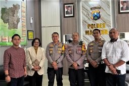 Anggota DPRD Jatim-Kapolres Magetan bahas keselamatan lalin-karhutla