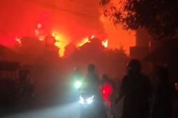 BPBD: 500 rumah warga Dusun Serdang terbakar