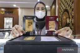 Daftar harga tiga jenama emas di Pegadaian pada Selasa