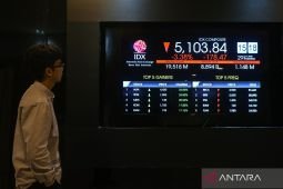 Jumat pagi IHSG dibuka melemah 0,61 persen ke posisi 5.066,94